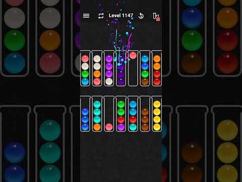 Video guide by justforfun: Ball Sort Color Water Puzzle Level 1147 #ballsortcolor