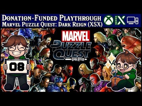 Video guide by Dwaggienite: Marvel Puzzle Quest: Dark Reign Level 08 #marvelpuzzlequest