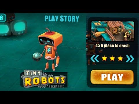 Video guide by Game Play: Tiny Robots Recharged Level 45 #tinyrobotsrecharged