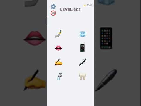 Video guide by Killer Rebel Gaming: Emoji Puzzle! Level 603 #emojipuzzle