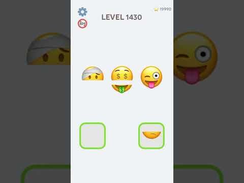 Video guide by 1001 Gameplay: Emoji Puzzle! Level 1430 #emojipuzzle