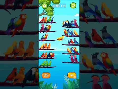 Video guide by ITA Gaming: Bird Sort Puzzle Level 111 #birdsortpuzzle