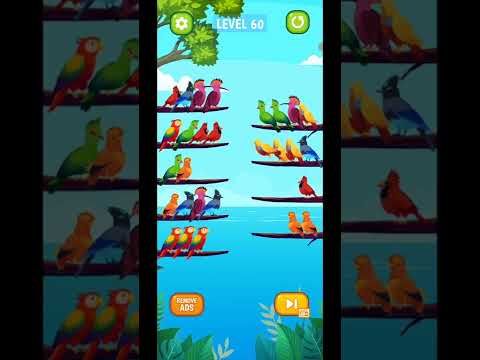 Video guide by Fazie Gamer: Bird Sort Puzzle Level 60 #birdsortpuzzle