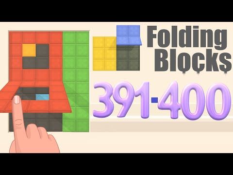 Video guide by Cat Shabo: Folding Blocks Level 391 #foldingblocks