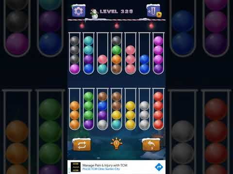 Video guide by Jotaku: Ball Sort Puzzle Level 329 #ballsortpuzzle