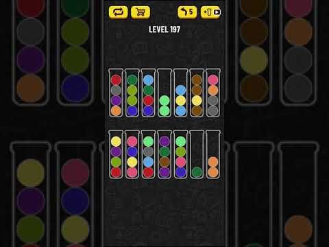 Video guide by Mobile games: Ball Sort Puzzle Level 197 #ballsortpuzzle