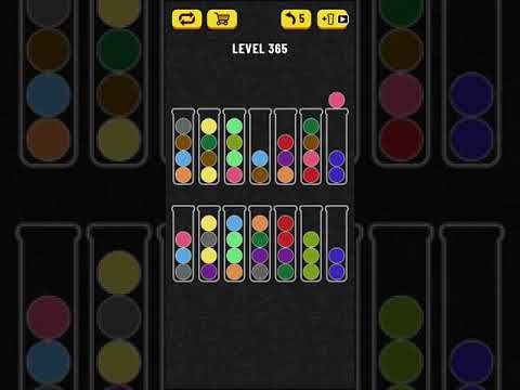 Video guide by Mobile games: Ball Sort Puzzle Level 365 #ballsortpuzzle