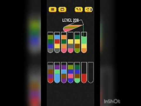 Video guide by Mobile Games: Water Sort Puzzle Level 209 #watersortpuzzle