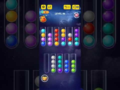 Video guide by Gaming ZAR Channel: Ball Sort Puzzle Level 99 #ballsortpuzzle
