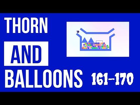 Video guide by Level Up Gaming: Thorn And Balloons Level 161 #thornandballoons