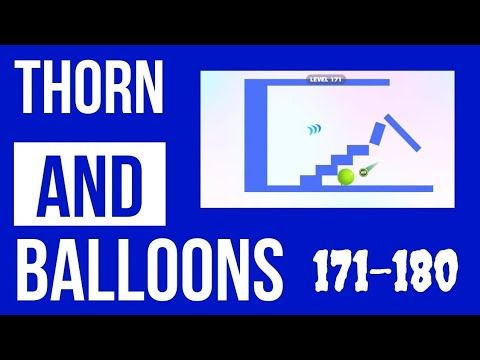 Video guide by Level Up Gaming: Thorn And Balloons Level 171 #thornandballoons
