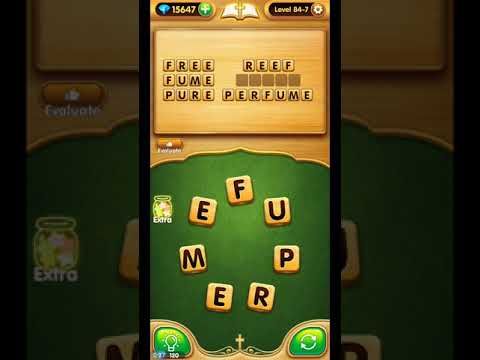 Video guide by ETPC EPIC TIME PASS CHANNEL: Bible Word Puzzle Chapter 84 - Level 7 #biblewordpuzzle