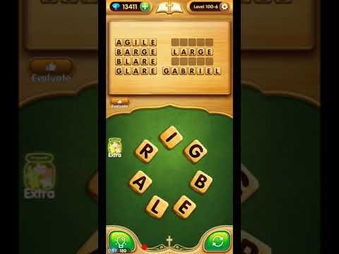 Video guide by ETPC EPIC TIME PASS CHANNEL: Bible Word Puzzle Chapter 100 - Level 6 #biblewordpuzzle