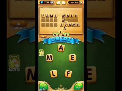 Video guide by ETPC EPIC TIME PASS CHANNEL: Bible Word Puzzle Chapter 31 - Level 8 #biblewordpuzzle