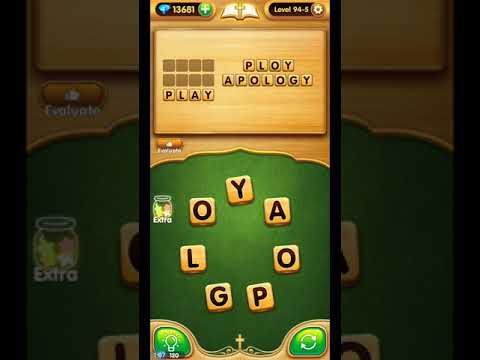 Video guide by ETPC EPIC TIME PASS CHANNEL: Bible Word Puzzle Chapter 94 - Level 5 #biblewordpuzzle