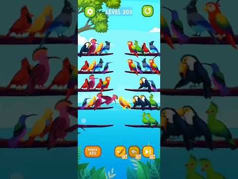 Video guide by ITA Gaming: Bird Sort Puzzle Level 201 #birdsortpuzzle
