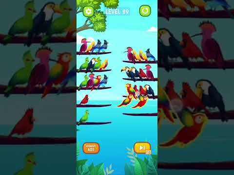 Video guide by HelpingHand: Bird Sort Puzzle Level 39 #birdsortpuzzle