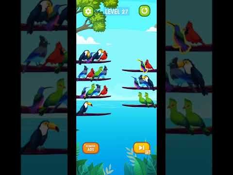 Video guide by Fazie Gamer: Bird Sort Puzzle Level 27 #birdsortpuzzle