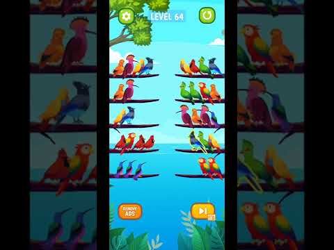 Video guide by Fazie Gamer: Bird Sort Puzzle Level 64 #birdsortpuzzle