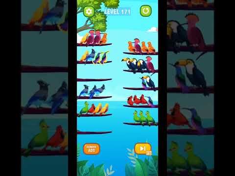 Video guide by Fazie Gamer: Bird Sort Puzzle Level 171 #birdsortpuzzle