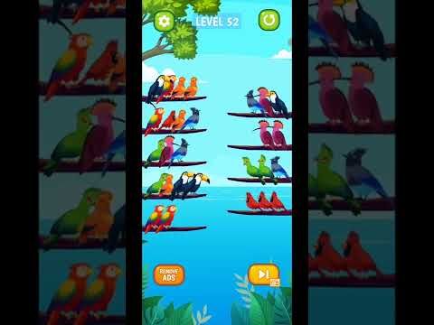 Video guide by Fazie Gamer: Bird Sort Puzzle Level 52 #birdsortpuzzle