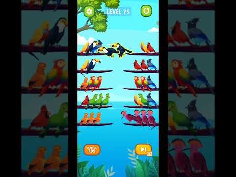 Video guide by Fazie Gamer: Bird Sort Puzzle Level 75 #birdsortpuzzle