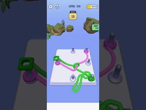 Video guide by Cat Shabo: Go Knots 3D Level 516 #goknots3d