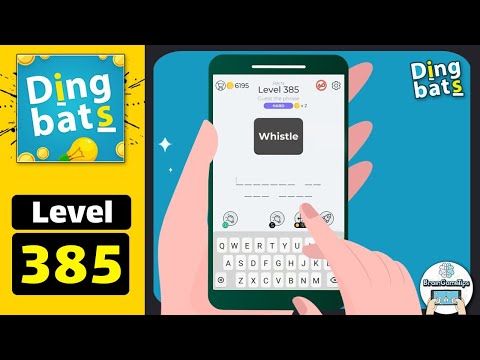 Video guide by BrainGameTips: Dingbats! Level 385 #dingbats