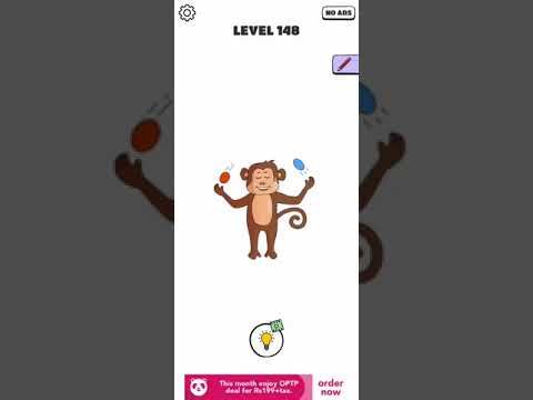 Video guide by Chaker Gamer: Draw a Line: Tricky Brain Test Level 148 #drawaline