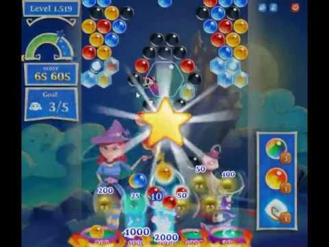 Video guide by skillgaming: Bubble Witch Saga 2 Level 1519 #bubblewitchsaga