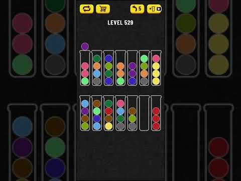 Video guide by Mobile games: Ball Sort Puzzle Level 529 #ballsortpuzzle