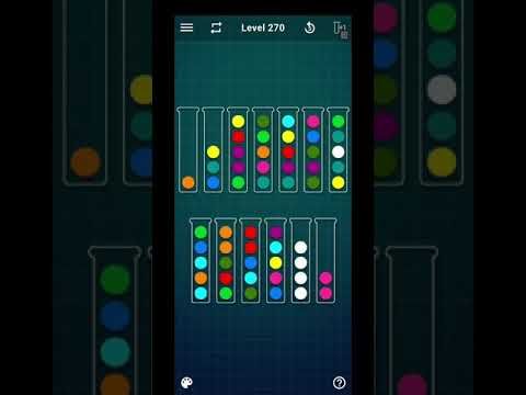 Video guide by Mobile Games: Ball Sort Puzzle Level 270 #ballsortpuzzle