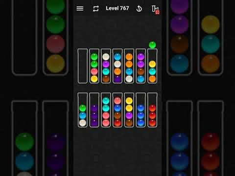 Video guide by justforfun: Ball Sort Color Water Puzzle Level 767 #ballsortcolor