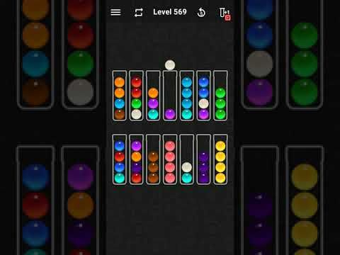 Video guide by justforfun: Ball Sort Color Water Puzzle Level 569 #ballsortcolor