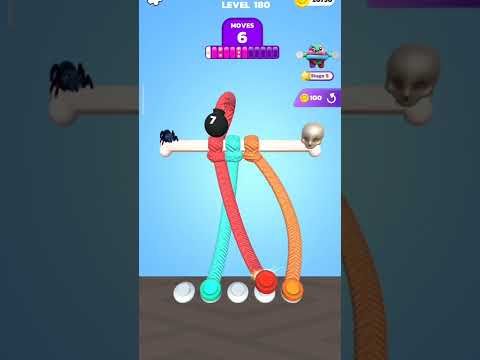 Video guide by Stack Gaming Hub: Tangle Master 3D Level 180 #tanglemaster3d