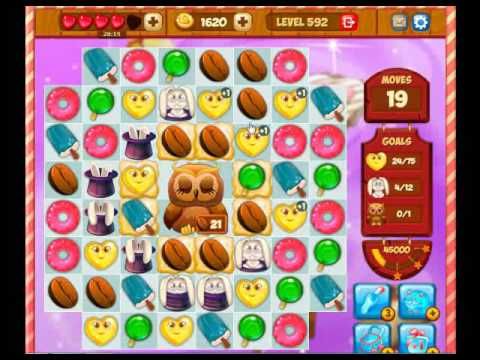 Video guide by Gamopolis: Candy Valley Level 592 #candyvalley