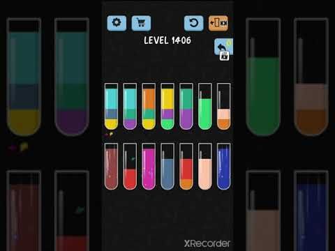 Video guide by Games solve: Water Color Sort Level 1406 #watercolorsort