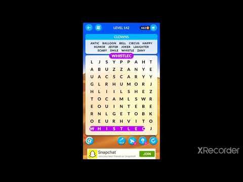 Video guide by Amna: Wordscapes Search Level 142 #wordscapessearch
