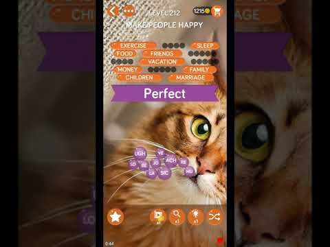 Video guide by ETPC EPIC TIME PASS CHANNEL: Word Pearls Level 212 #wordpearls