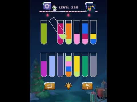 Video guide by sort water color puzzle levels solutions: Sort Water Color Puzzle Level 325 #sortwatercolor