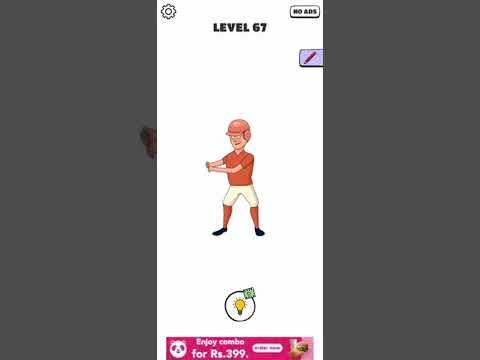 Video guide by Chaker Gamer: Draw a Line: Tricky Brain Test Level 67 #drawaline