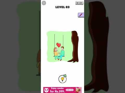 Video guide by Chaker Gamer: Draw a Line: Tricky Brain Test Level 83 #drawaline