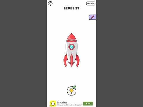 Video guide by Chaker Gamer: Draw a Line: Tricky Brain Test Level 37 #drawaline