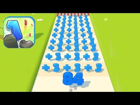 Video guide by VIDEO GAMES (A.R): Number Run 3D Level 380 #numberrun3d