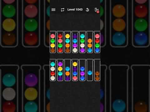 Video guide by justforfun: Ball Sort Color Water Puzzle Level 1043 #ballsortcolor
