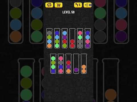 Video guide by Mobile games: Ball Sort Puzzle Level 59 #ballsortpuzzle