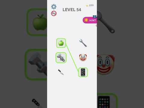 Video guide by Blogging Witches: Emoji Puzzle! Level 54 #emojipuzzle