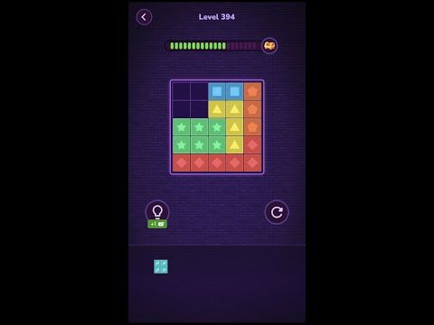 Video guide by Block Puzzle: Block Puzzle!!!! Level 394 #blockpuzzle