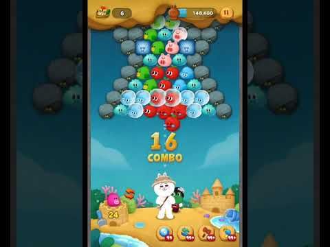 Video guide by 陳聖麟: LINE Bubble 2 Level 1622 #linebubble2