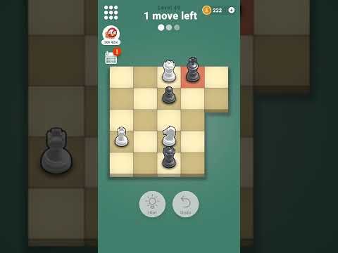 Video guide by Game Smarter : Pocket Chess Level 49 #pocketchess